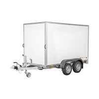 Gesloten aanhangwagen 3,00m x 1,40m x 1,80m